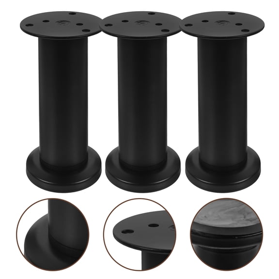 HEMOTON 4 Pcs Adjustable Leg Levelers Bed Legs Replacement Furniture
