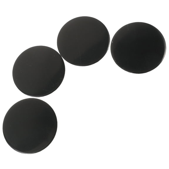 HEMOTON 4 Pcs Car Modification Wheel Covers Stickers Aluminum Hub Cap