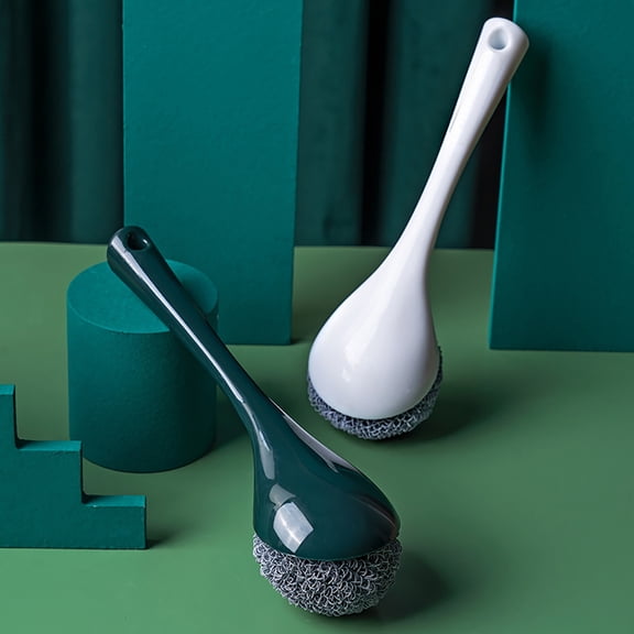 HEMOTON  4 Pcs Dish Cleaner Head Exquisite Craftsmanship Cleaning Brush Various Surfaces