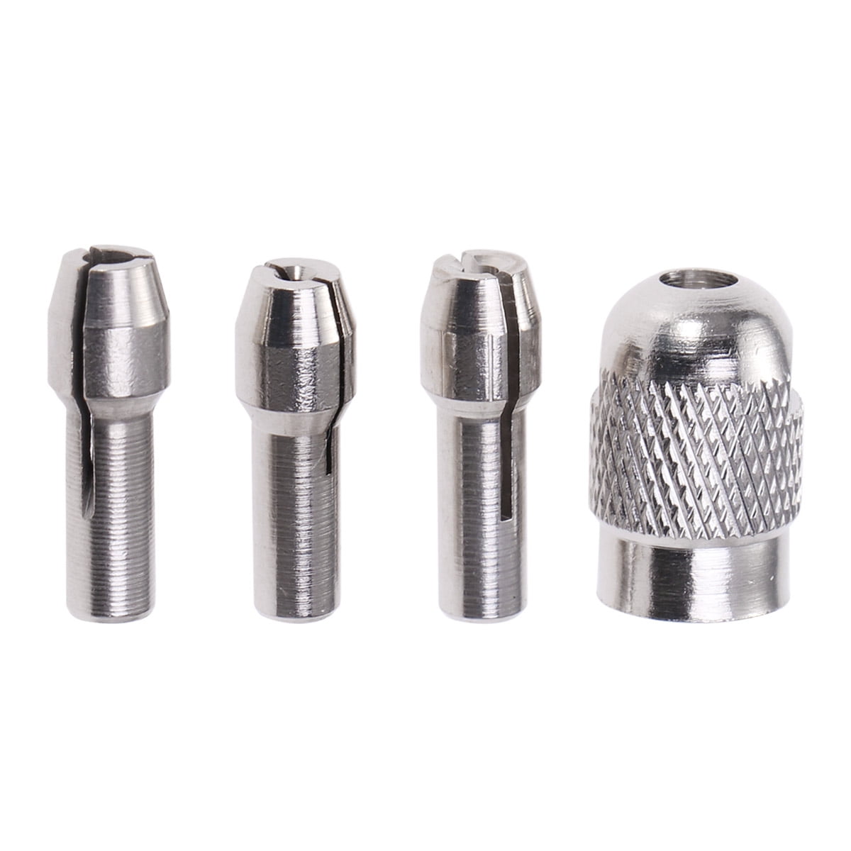 Hemoton 4 Pcs Electric Grinding Drill Collets Adapter Nut Kit Set