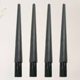 thumbnail image 1 of HEMOTON 4 Pcs Functional Multifunction Razor Cleaning Brush 12.5X0.8X0.8cm Black, 1 of 8