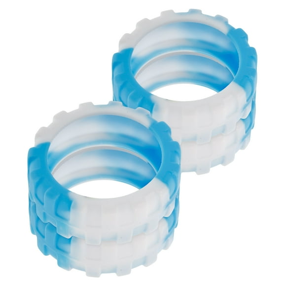 DEEPCRAFF suitcase wheel protector covers assorted color silicone 4pcs