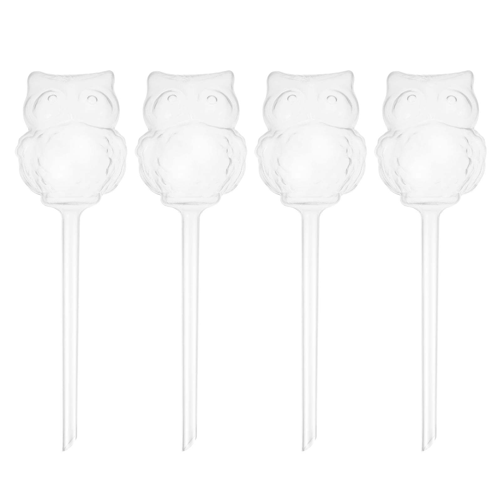 HEMOTON 4 Pcs Owl Shape Selfwatering Flower Watering Device Plant