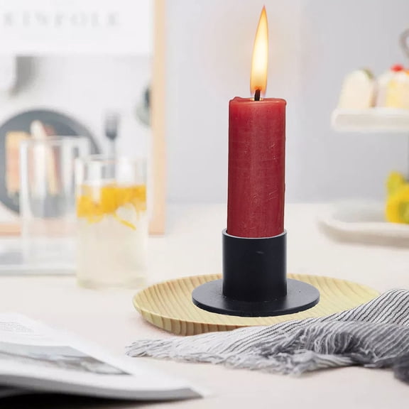 Phenofice Vintage Tealight Holder Iron 4Pcs 2In Round
