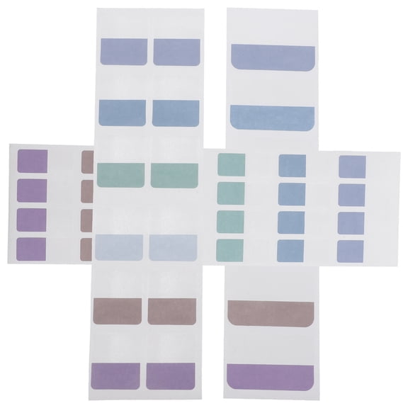 HEMOTON  420 Pcs Bookmarks File Highlighting Tabs Catalog Student
