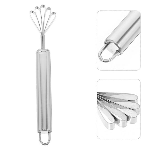 HEMOTON 4PCS Stainless Steel Coconut Meat Scraper Slicer Multi-Purpose Kitchen Gadget Handheld Fish Skin Scaler Remover for Home