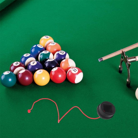 HEMOTON 4Pcs Professional Chalk Holder for Billiard Small Pool Chalk Holder Portable Rubber Billiard Chalk Holder