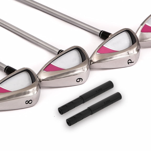 SOPOTUTU 4-Piece Golf Shaft Extension Kit Black Carbon Fiber for Improved Swing Distance and Control