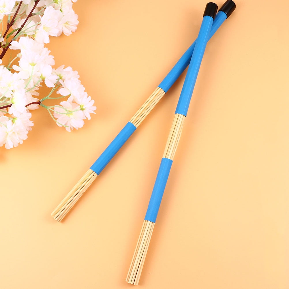 RENACLIPY 4-Pack Professional Wooden Drumsticks with Comfortable Grip, Assorted Colors for Drumming Practice and Performance