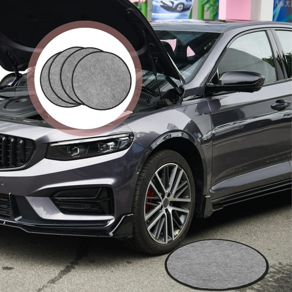 HEMOTON 4pcs Lightweight Wheel Covers for Tires, Portable Tire Storage Protectors, Fits Cars and Motorcycles, and Easy to Use