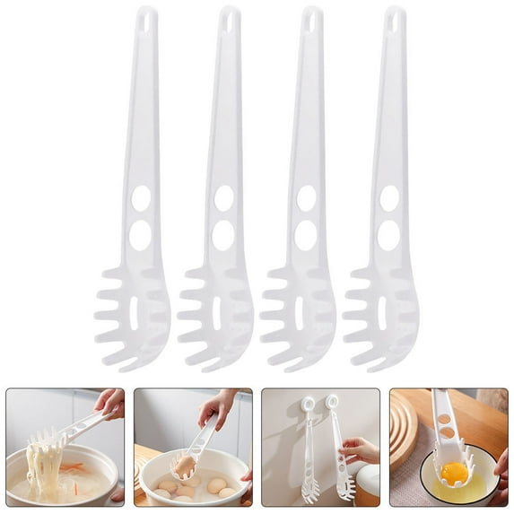 COOPHYA Pasta Spoon Pp 4Pcs 10.61X1.97X1.77in