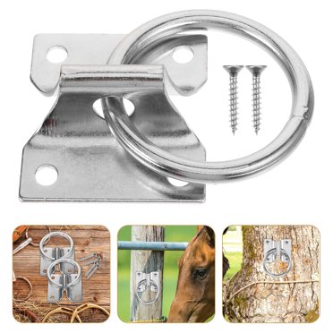 Worgeous Cross Tie Ring For Horse, Block Tie Ring For Horse Stall