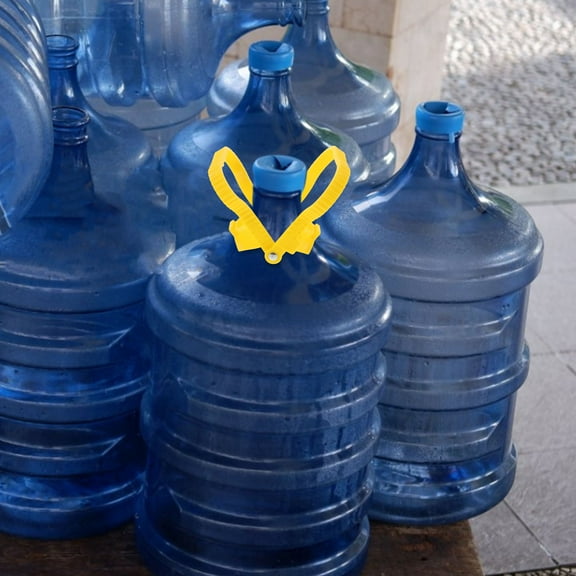 SOPOTUTU 4-Pack Plastic Gallon Bottle Grip Handles for Water Jugs, Easy to Carry and Use, Strong and Comfortable