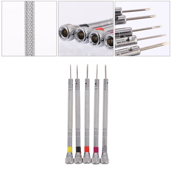 HEMOTON 5 Pcs Mini Screwdriver Set Precision Kits Perfect for Micro Screwdriver