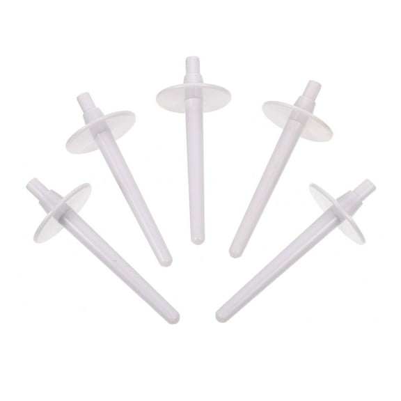 HEMOTON 5 Pcs Spool Pin for Sewing Machine Replacement Spool Pin 8.5X2.5X2.5CM White