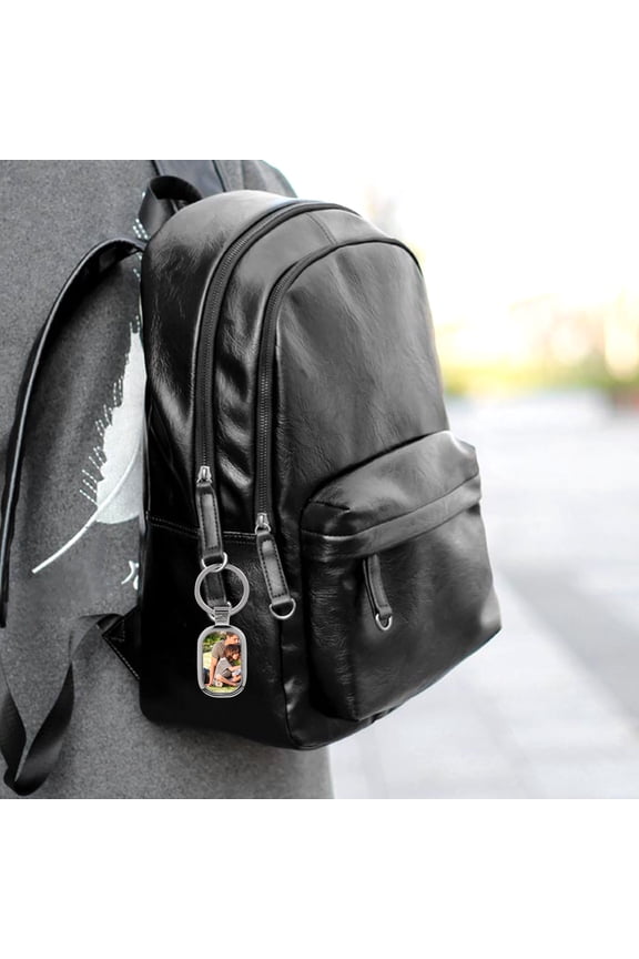 Metal Keychain Sublimation Blanks for Custom Printing, 5 Pieces Key for Crafts