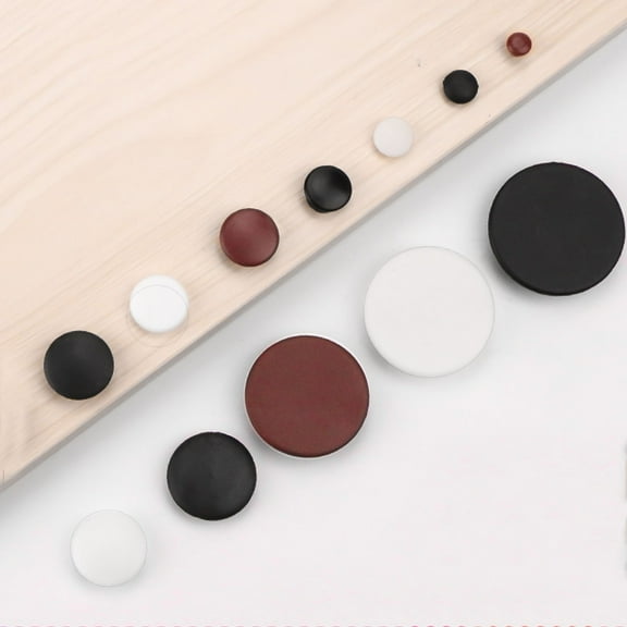 HEMOTON 50 PCS Screw Cover Decorative Window Hinge Covers