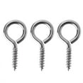 thumbnail image 1 of HEMOTON 50 PCS Silver Screw Eye Pin Peg Jewelry Making Findings for Crafting 4#, 1 of 8