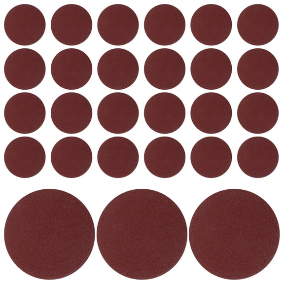 HEMOTON 50 Pcs Grinding Abrasive Paper Flocked Sandpaper Sheets 7.50X7.50X0.10CM