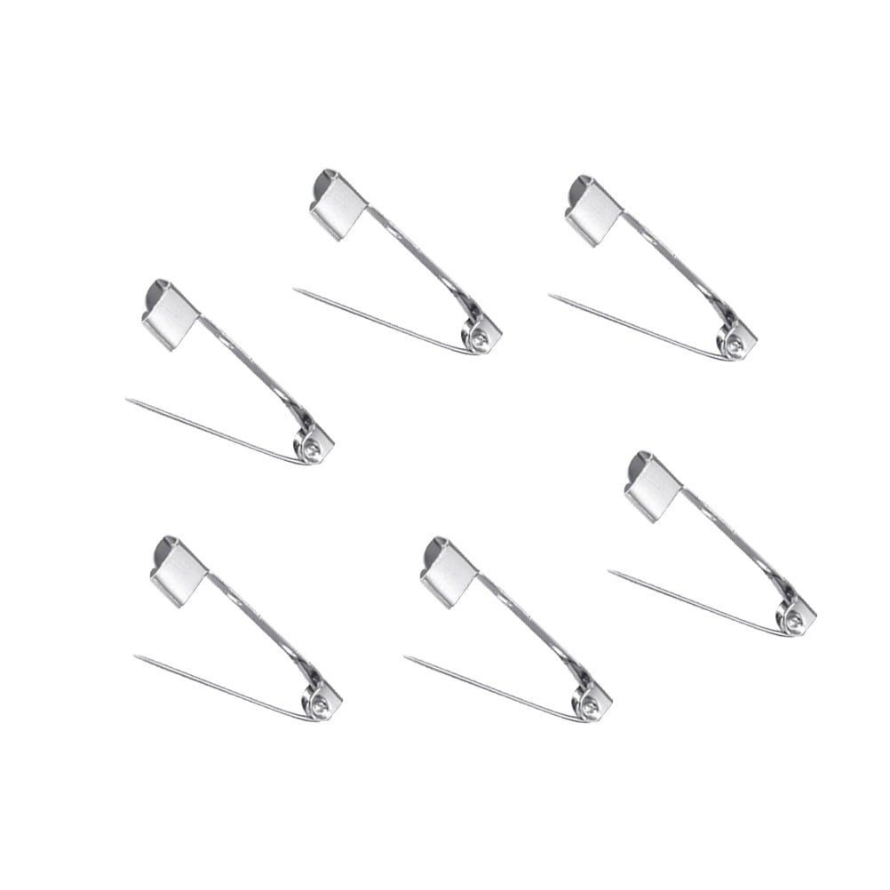 HEMOTON 50 Pcs Locking Jumbo Safety Pin Clasp DIY Jewelry Making Miss ...