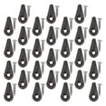 thumbnail image 1 of HEMOTON 50Pcs Multi Functional Glass Retainer Clips for Closet Panels and Heavy Mirror Mounting with Screws Included, 1 of 8