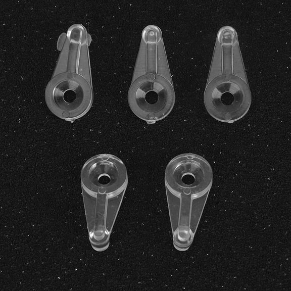 SOPOTUTU 50-Pack Glass Retainer Clips for Cabinet Doors, Hardware Accessories for Secure Glass Panel Installation