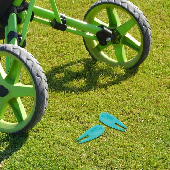 HEMOTON 5Pcs Professional Lawn Repairing Tool for Golf Enthusiasts in Green