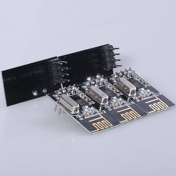 SOPOTUTU 5-Pack 2.4GHz Transceiver Modules with Built-in Voltage Regulator and Antenna for Communication