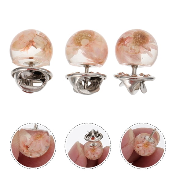 HEMOTON  6 Pcs Buttons for Clothes Decorative Invisible Snaps Women's Child