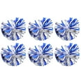 thumbnail image 1 of HEMOTON  6 Pcs Cheerleader Balls Cheering Props Navy Performance Poms Child, 1 of 8