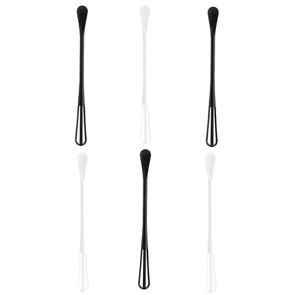 HEMOTON 6-Piece Silicone Blender Set with Sauce Spoon and Whisk for Kitchen Accessories