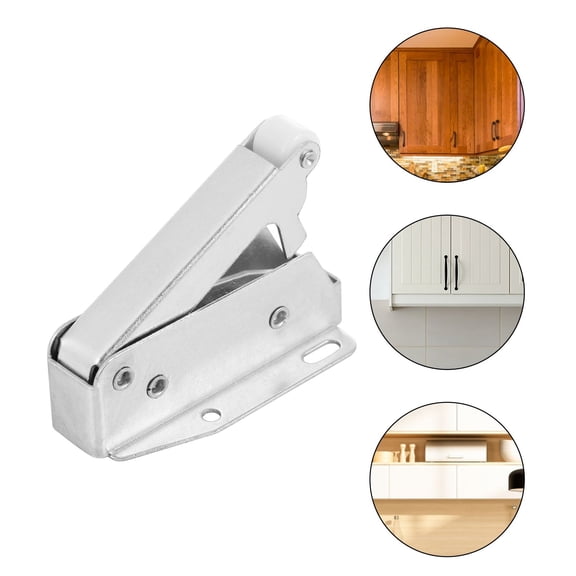 HEMOTON 6Pcs Push to Open Catch for Drawer Locks Ergonomic Design