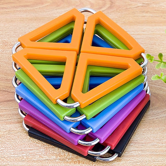 RENACLIPY Premium Insulated Non- Trivet Mats for Table , Set of 6
