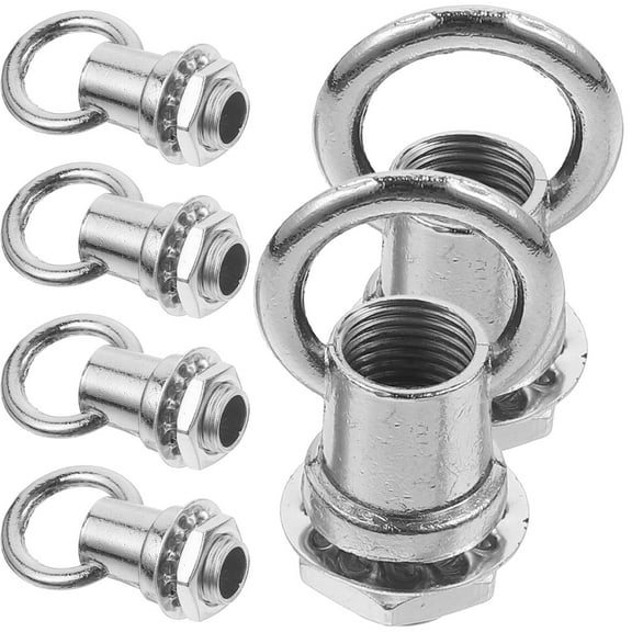 ORDDIART Hanging Lamp Hardware Alloy Silver 6Pcs