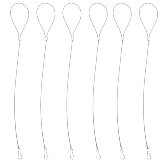 SOPOTUTU Fence Gate Latch Cable Pull Latch Pull Cable Stainless Steel 6Pcs for Yard Work