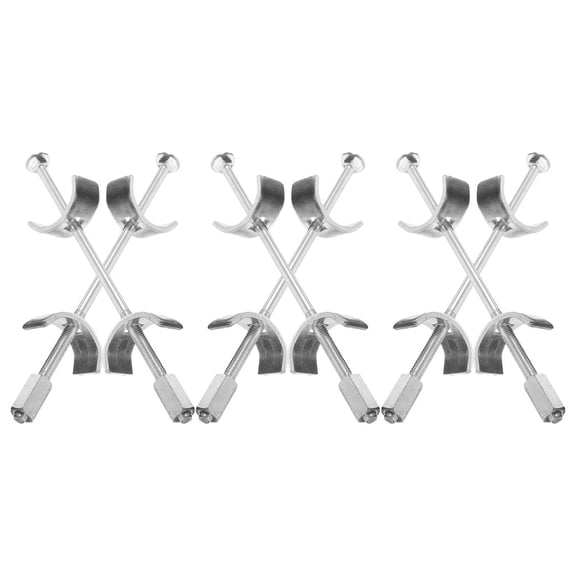 HEMOTON 6pcs Kitchen Worktop Connector Countertop Joining Joint Clamps Countertop Connector