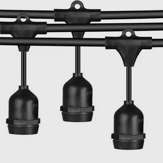 HEMOTON 6pcs Outdoor Light Socket Plug Covers Protective Caps For Light Bulb Sockets Light Socket Protective Caps Light Socket Plugs