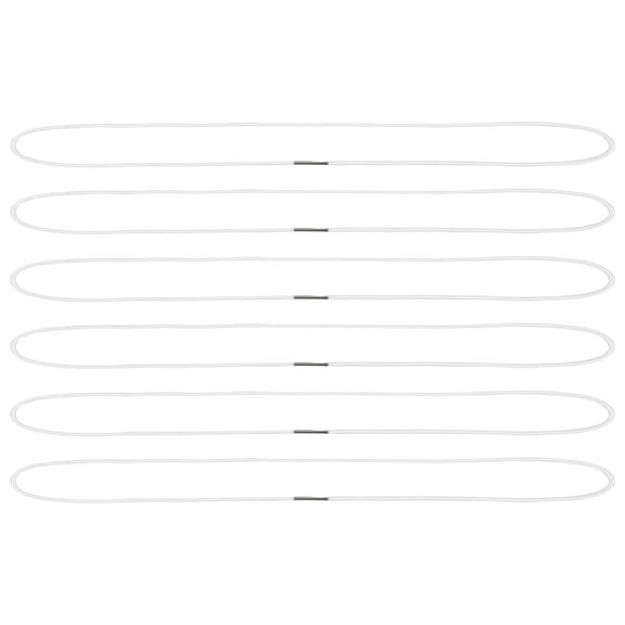 HEMOTON 6pcs Trash Can Rubber Bands Trash Bag Ties Garbage Bag Elastic Bands Garbage Bag Bands Fasteners For Home Household Use