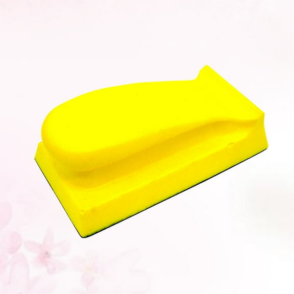 HEMOTON 70 X135mm Manual Grinding Disc Polishing Pad Sander Sanding Yellow