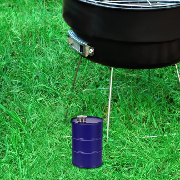 HEMOTON 750 Ml Camping Hip Flask Travel 14.80X9.00X9.00CM Blue