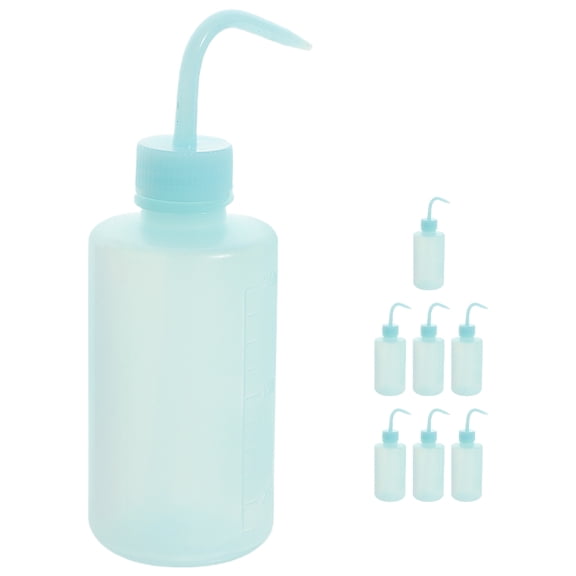 HEMOTON 8 Pcs Plastic Squeeze Bottles Practical Gardening Sprinkling Water Top Sprinkler