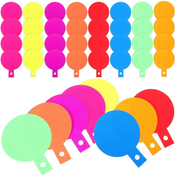 HEMOTON 80pcs Price Tags for Writting Blank Labels Supermarket Use Assorted Color Paper Lightweight