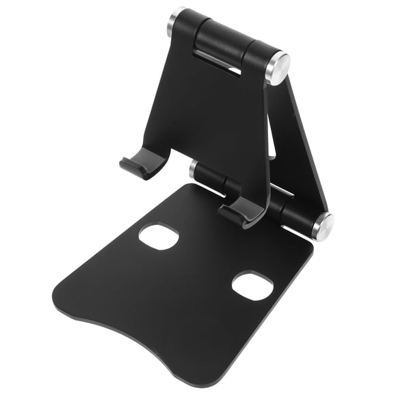 HEMOTON Black Adjustable Smartphone and Tablet Stand Holder for Desk Use Compatible with iPhone and Other Cell Phones