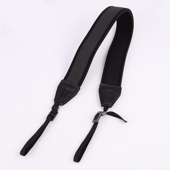 HEMOTON Adjustable Cotton Camera Strap for Phone Telescope Binoculars with Connecting Buckle Black 12.5 inches
