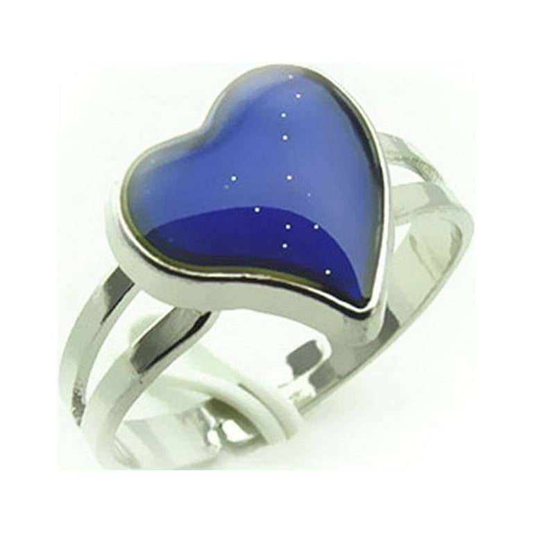 HEMOTON Adjustable Heart Shaped Color Change Emotion Feeling Mood