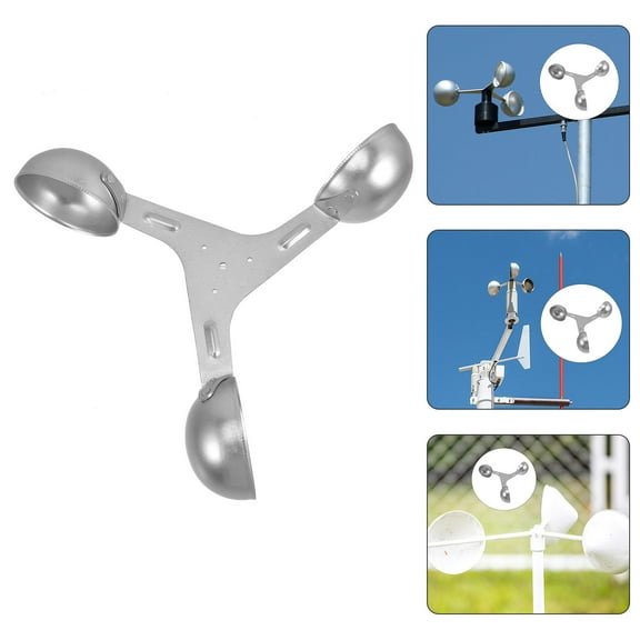 HEMOTON Wind Anemometer with Cup Sensor for Precise Wind Speed Measurement and Weather Monitoring