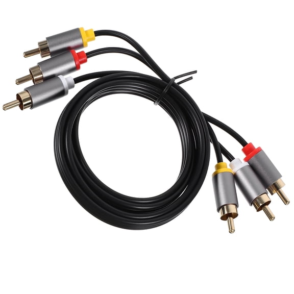 HEMOTON Audio Cable Audio Auxiliary Cable Stereo Video Cable Subwoofer Cable Auxiliary Cord (3RCA to 3RCA)