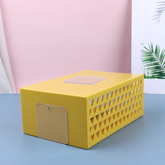 HEMOTON Bathroom Paper Rack Tissue Holder Wall Drawer Punch-