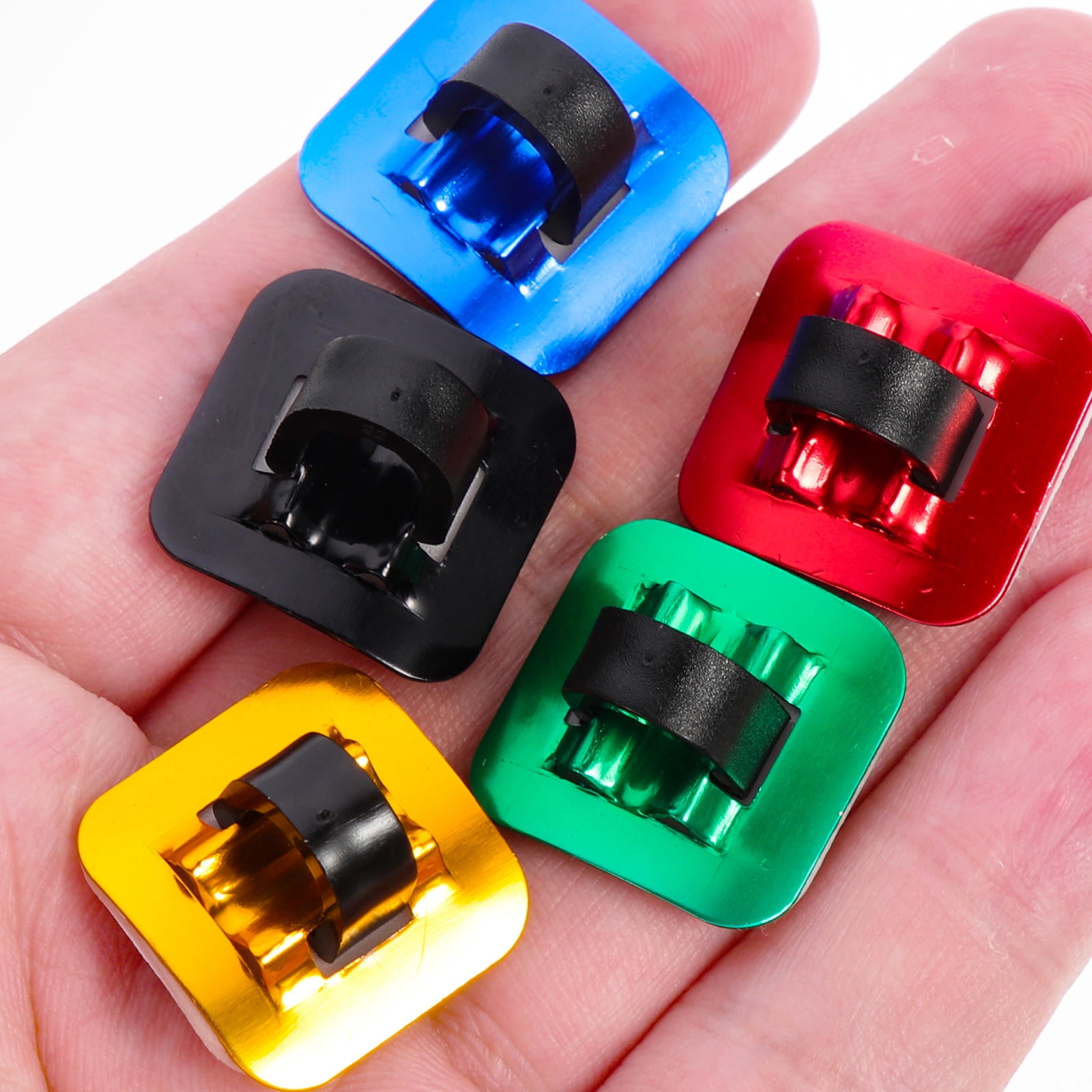 Bike Clips Types HEMOTON Bike Cable Clips with Strong Adhesion Assorted Color Plastic ...