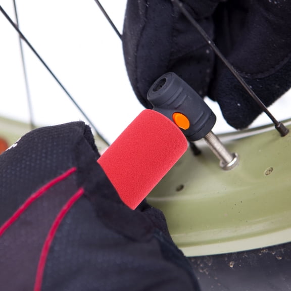 DEEPCRAFF Phones Tire Pump Cover Red Sponge 1Set